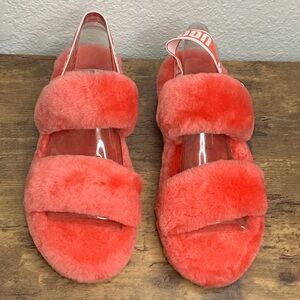 UGG Oh Yeah coral Slippers